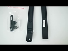 アルミ スライディング 窓ロック 90G 双面ロック 黒-茶色 現代のドアロック