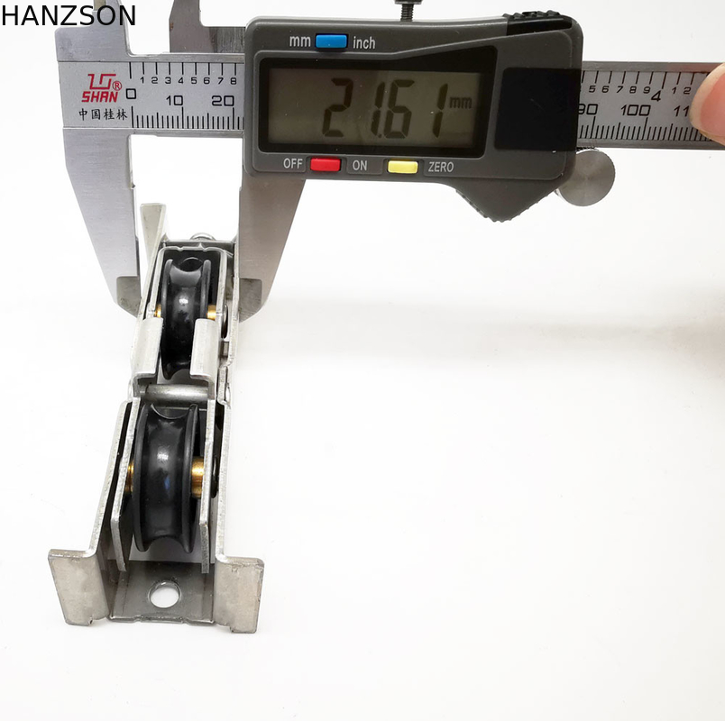 ナイロン スライディング ドア ロール 21*20 重荷 ステンレス スチール 窓 輪 ポリ
