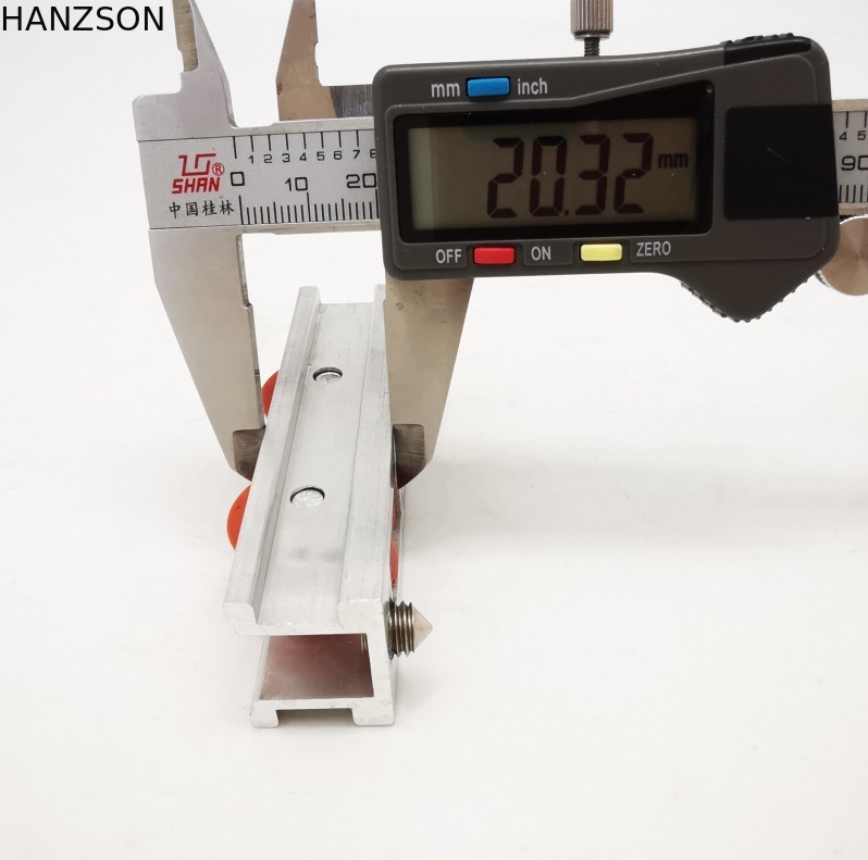 Aluminum Sliding Window Roller with 50-100 Kg Weight Capacity 1-4 mm Thickness and Rolling Smoothly for Modern Doors