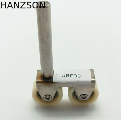 W18xH34xL42mmの車輪に耐えるアルミニウム スライド・ゲートの車輪の滑車608zzのゲート