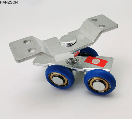 60.0mmの高さの引き戸の滑車の車輪、ナイロン プラスチック ドア ローラーの幅26mm