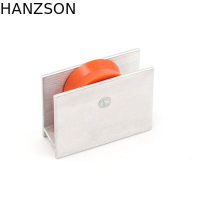 頑丈な非upvcのドア ローラーのアルミ合金材料の酸化終わり