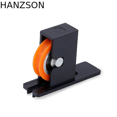 二重滑車ナイロン材料ODMが付いているナイロン ドア ローラーを滑らせる錆の証拠